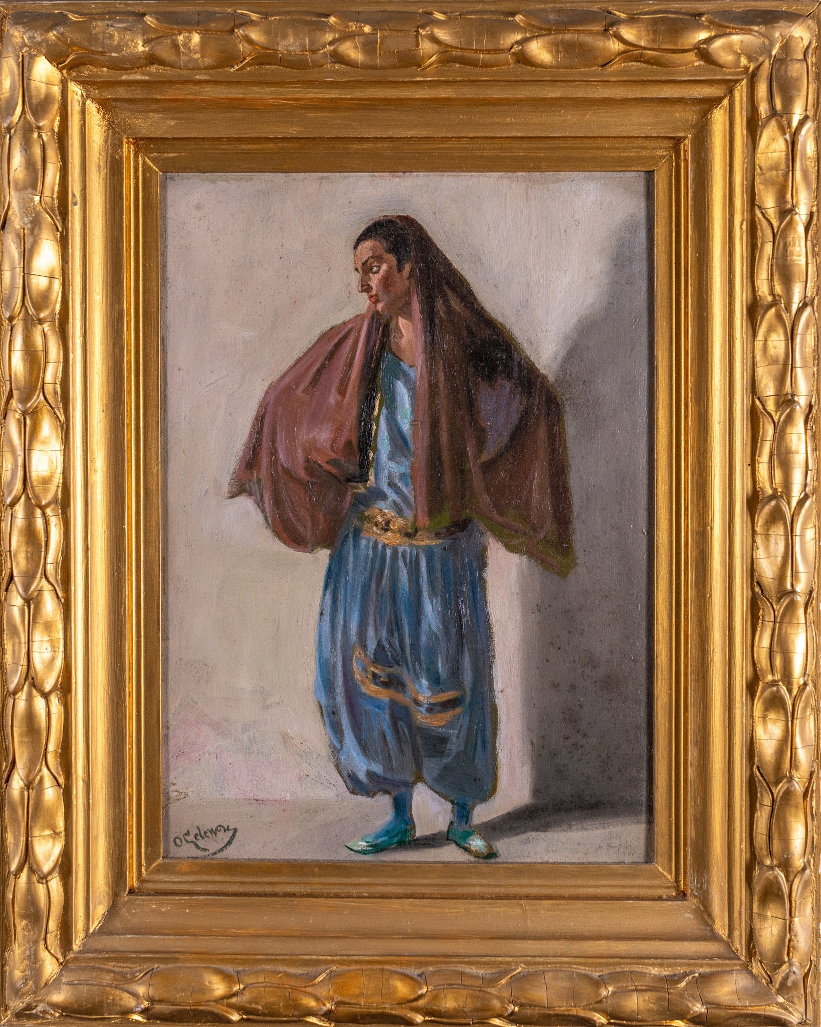 Lady in Turkish Dress