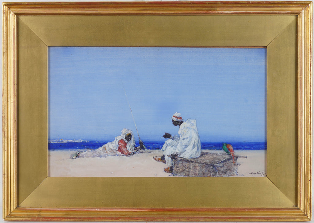Smoking on the Beach