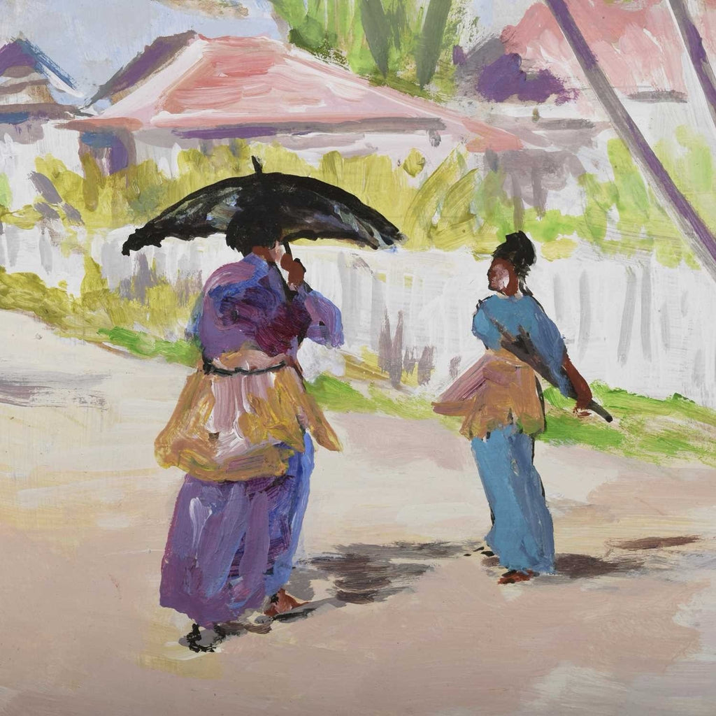 Street Scene, Seychelles