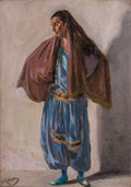 Lady in Turkish Dress