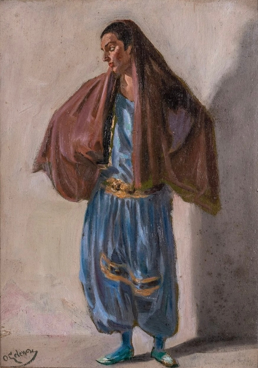 Lady in Turkish Dress